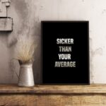 Notorious B.I.G. AKA Biggie Smalls "Sicker than your Average" Poster Print