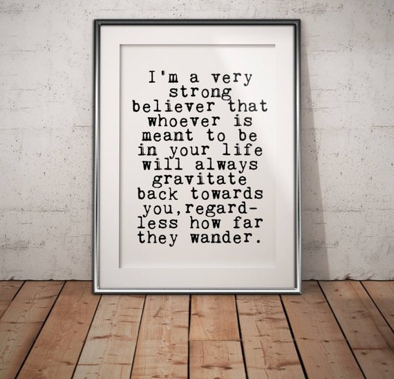 Inspirational Quote Unknown Author Poster Print