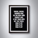 Black Sheep "The Choice is Yours" Engine Nine Quote Poster Print