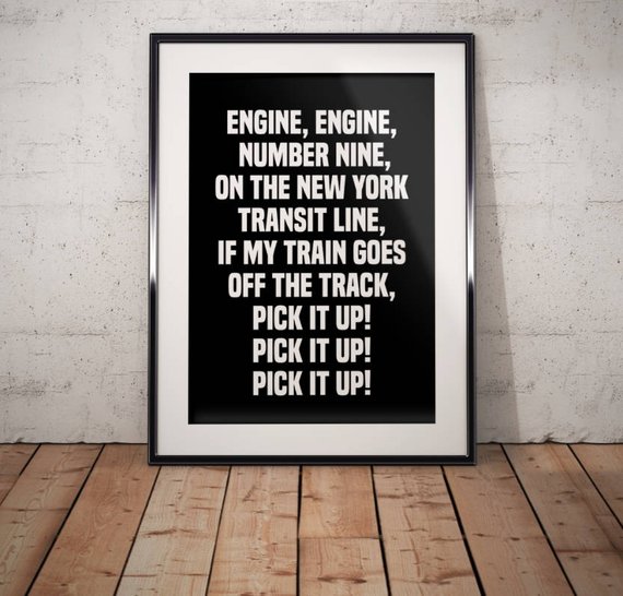 Black Sheep "The Choice is Yours" Engine Nine Quote Poster Print