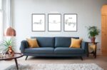 Count Your Blessings, Set of 3 Prints, Minimalist Art, Home Wall Decor, Multiple Sizes
