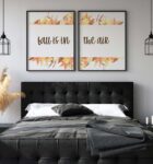Fall Is In The Air, Set of 2 Poster Prints, Multiple Sizes, Home Wall Art Decor