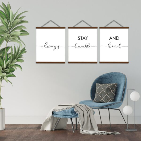Always Stay Humble and Kind, Set of 3 Prints, Minimalist Art, Home Wall Decor, Multiple Sizes