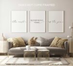 The Most Wonderful Time of the Year, Set of 3 Poster Prints, Minimalist Art, Home Wall Decor, Multiple Sizes